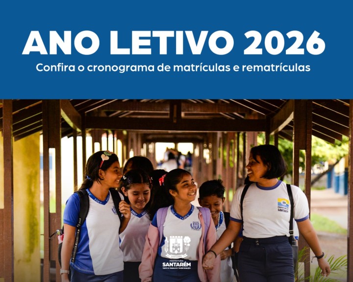 Secretaria Municipal de Educação de Santarém Lança Cronograma de Matrículas para 2026 Imagem do artigo