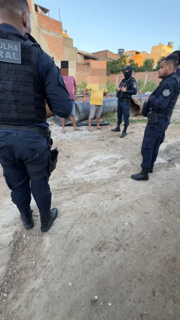 Denúncia pelo 153: Guarda Municipal Prevê Furto de Canos em Caruaru