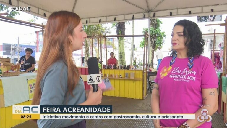 Feira Acreanidade Revitaliza Praça dos Povos da Floresta em Rio Branco com Cultura e Pequenos Negóci