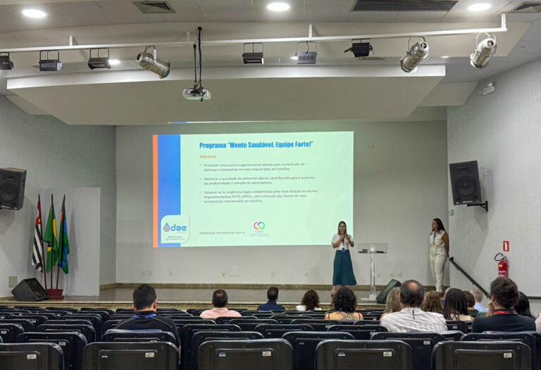 Mente Saudável e Equipe Forte: DAE Implementa Projeto Focado em Saúde Mental e NR-01