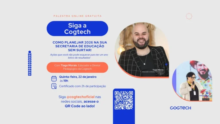 Palestra Gratuita: Planeje 2026 na Educação com Tranquilidade