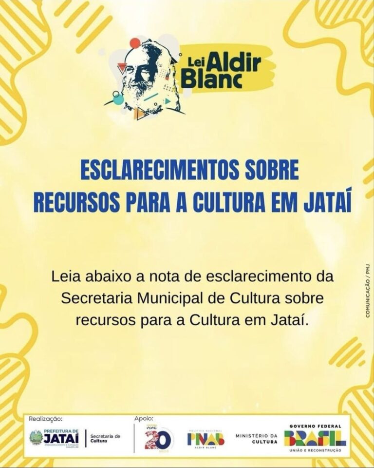 Transparência e Compromisso: A Secretaria Municipal de Cultura de Jataí