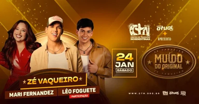 Zé Vaqueiro Encanta São Paulo com o Show ‘Muído de Vaquejada’ Zé Vaqueiro Encanta São Paulo com o Show 'Muído de Vaquejada'