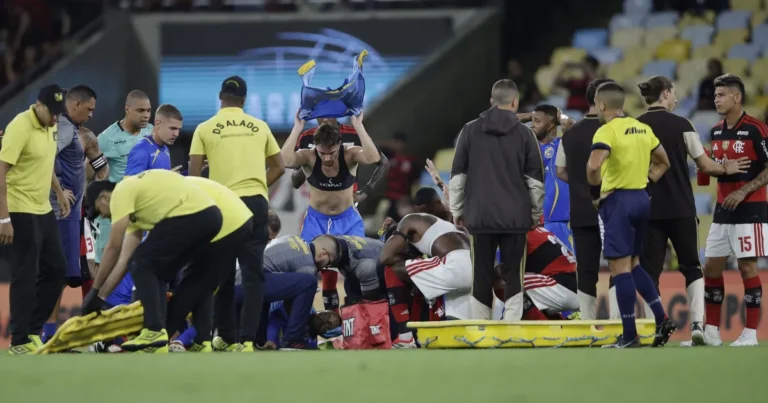 Estado de Saúde de Atleta do Sampaio Corrêa é Atualizado Após Convulsão em Campo