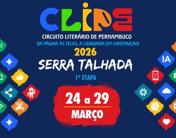 Circuito Literário de Pernambuco 2026: Formação e Incentivo à Leitura em Serra Talhada Circuito Literário de Pernambuco 2026: Formação e Incentivo à Leitura em Serra Talhada