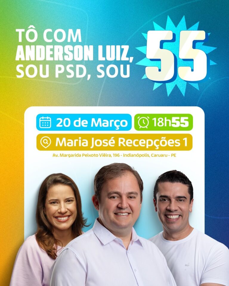 Filiação de Anderson Luiz ao PSD: Um Marco na Política de Pernambuco