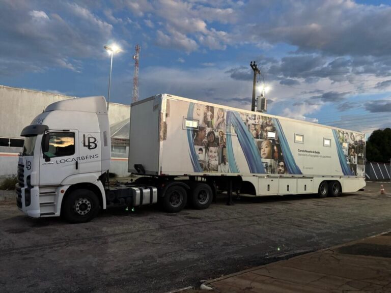 Goiás Recebe Iniciativa Inovadora para Combater Hanseníase com Carreta Roda-Hans