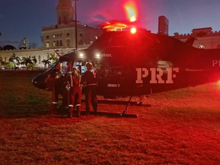 Bebê de 1 ano fratura crânio após queda de guarda-roupa e é resgatado de helicóptero