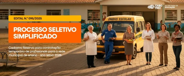 Candidatos Aprovados no Processo Seletivo da Educação: Convocação para Escolha de Local de Atuação Candidatos Aprovados no Processo Seletivo da Educação: Convocação para Escolha de Local de Atuação