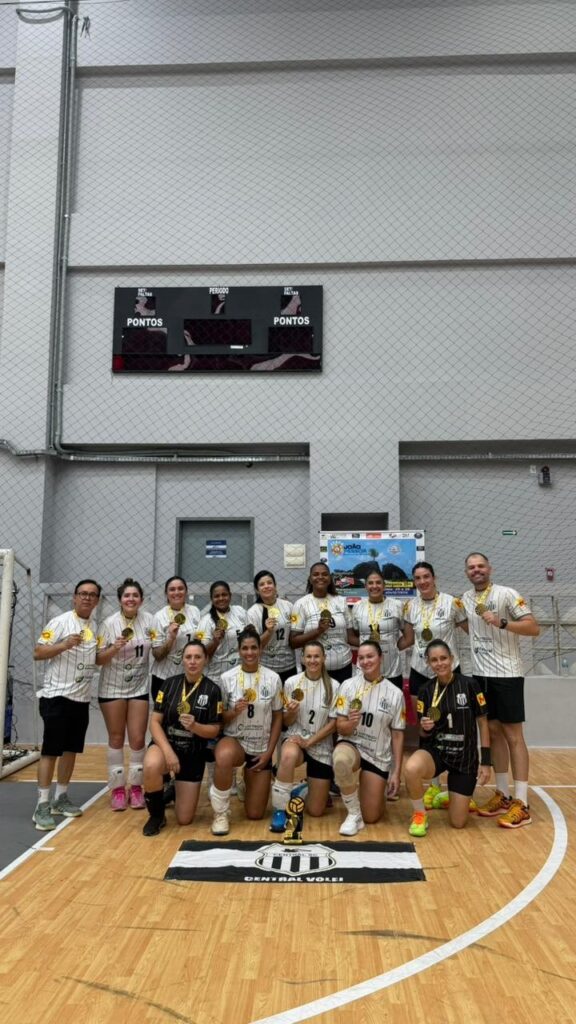 Central Brilha e Conquista Título da 1ª Etapa do Circuito Nordeste Master de Voleibol