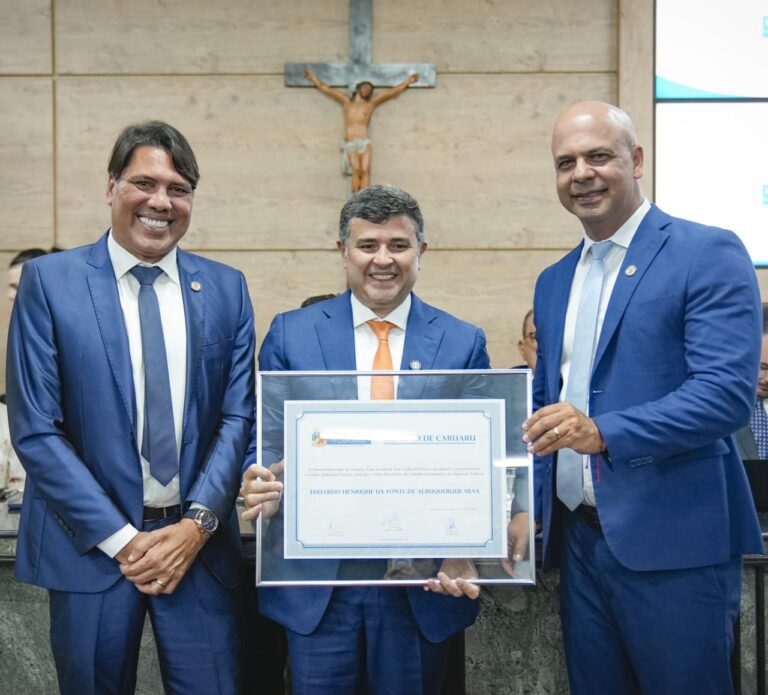 Eduardo da Fonte Recebe Título de Cidadão de Caruaru com Homenagem de Anderson Correia