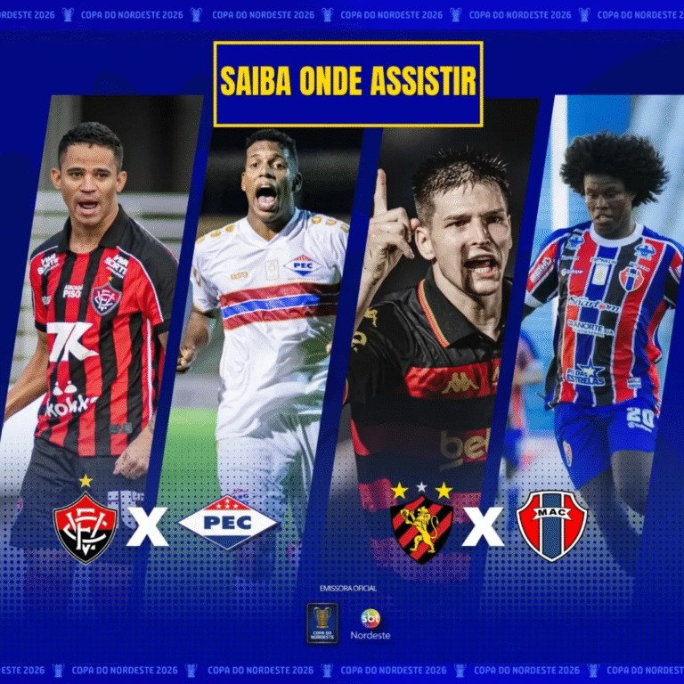 Sport x Maranhão ao vivo: Horário e Onde Assistir ao Jogo da Copa do Nordeste