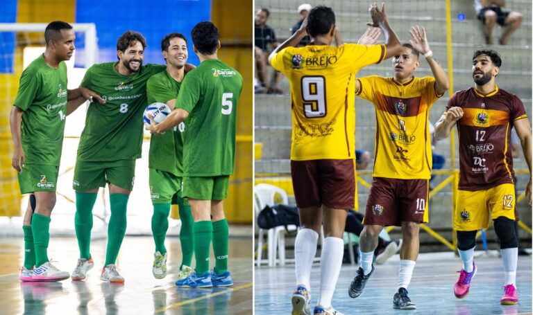 Três Times se Classificam Antecipadamente na Copa TV Asa Branca de Futsal