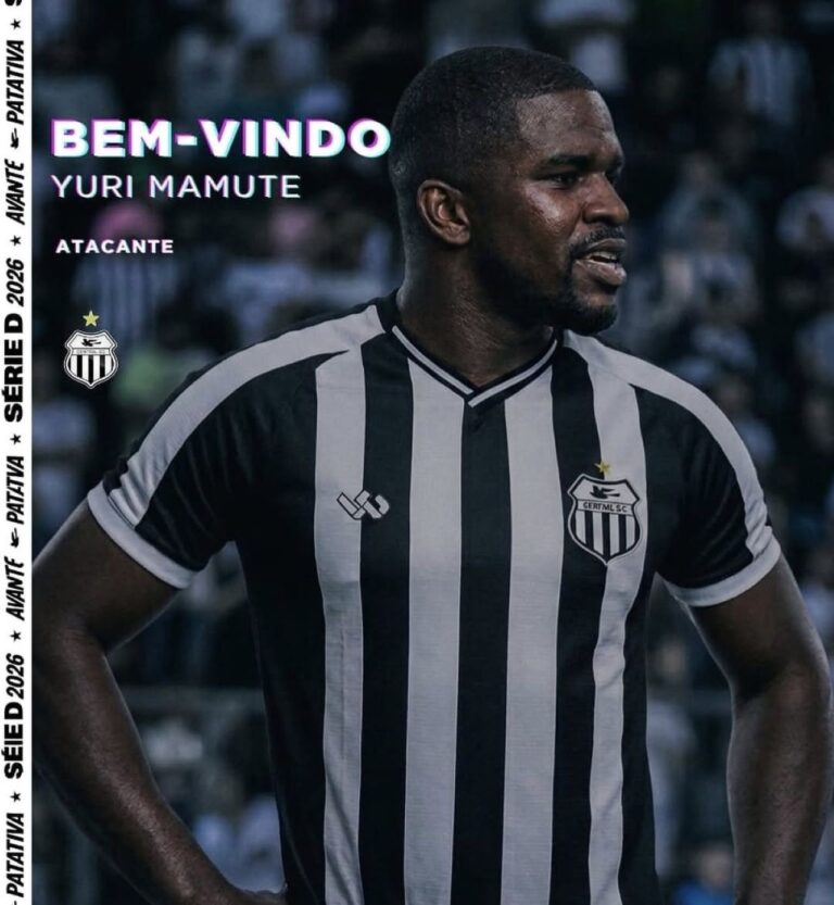 Yuri Mamute: Ex-Grêmio e Botafogo é o novo atacante da Patativa de Caruaru