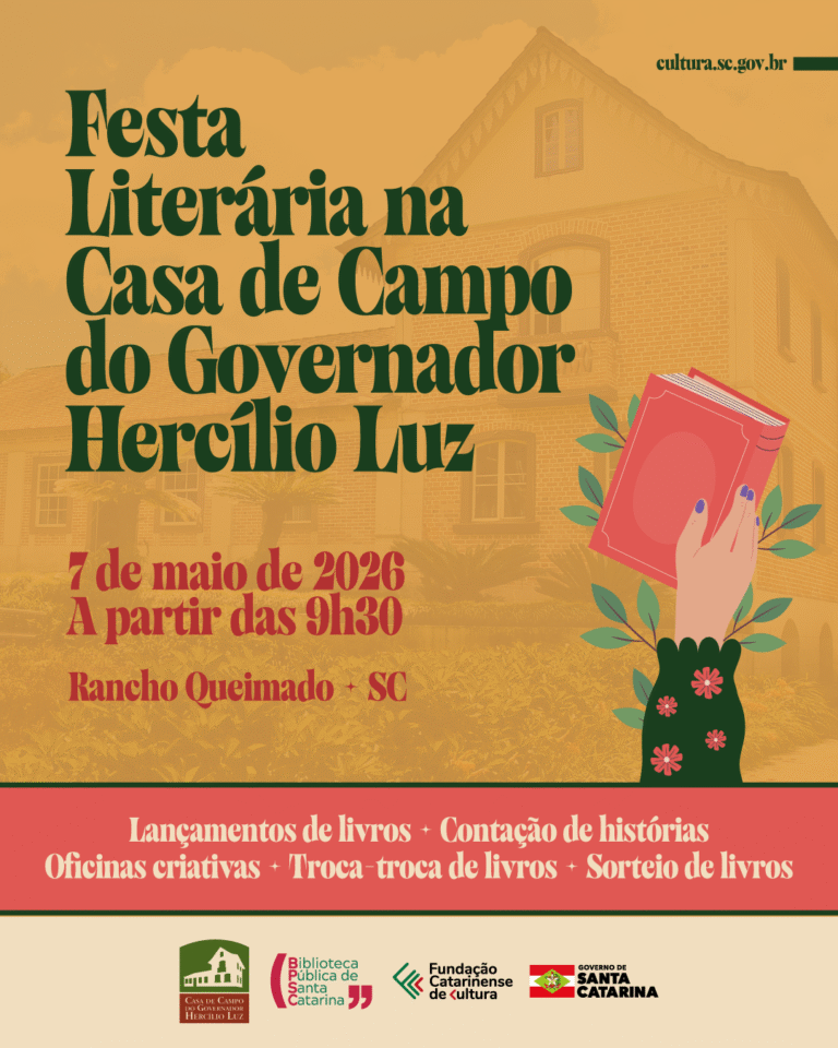 1ª Festa Literária da Casa de Campo do Governador Hercílio Luz: Celebração da Literatura e da Cultur