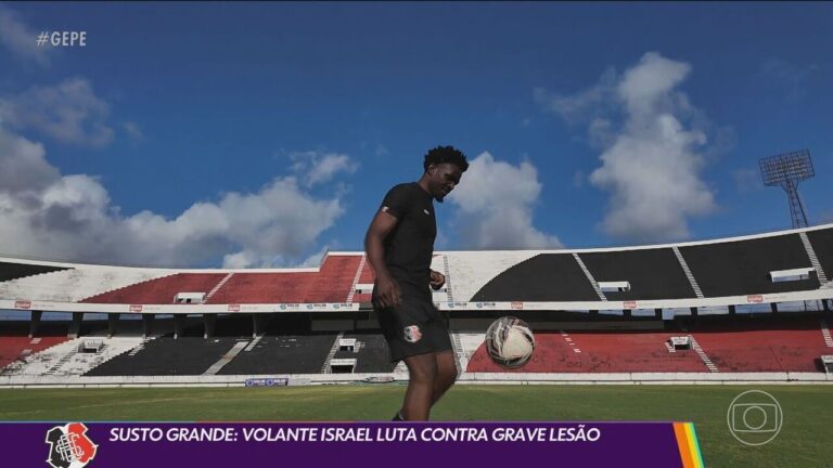 Israel, ex-Santa Cruz, retorna ao Retrô em nova fase na carreira