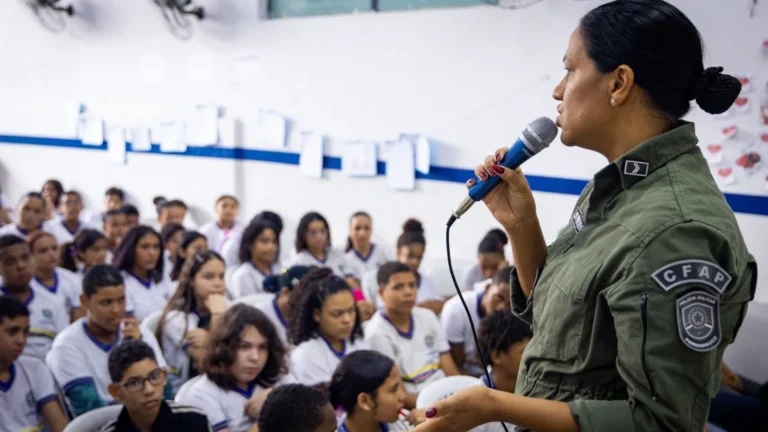 Patrulha Escolar em Pernambuco: 3 Mil Palestras e 160 Mil Rondas Fortalecem a Cultura de Paz nas Esc