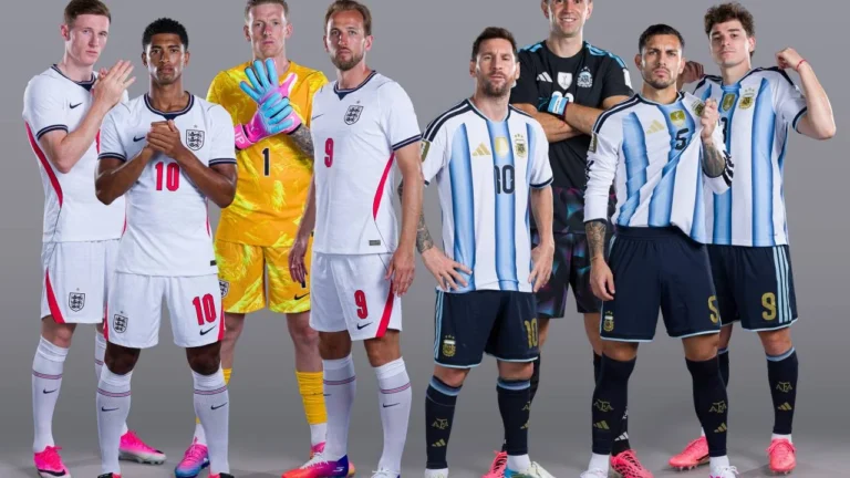 Inglaterra e Argentina: Escalações Confirmadas para a Semifinal da Copa do Mundo